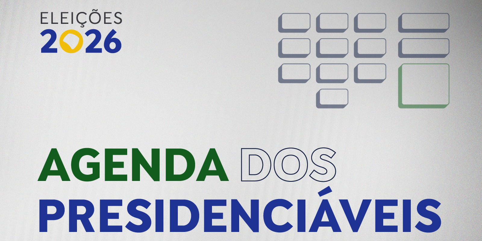 Confira a agenda dos presidenciáveis nesta quarta-feira (7)